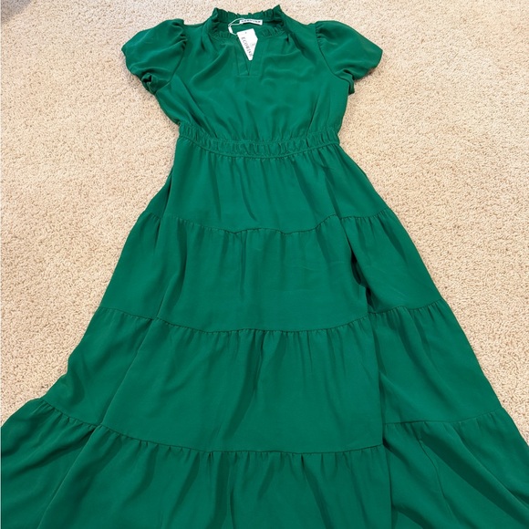 Green Maxi Dress - Picture 2 of 5